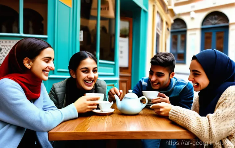 조지아 교육 시스템 - **Prompt 2: Academic Excellence and Diverse Learning**
    "Inside a cutting-edge Georgian universit...