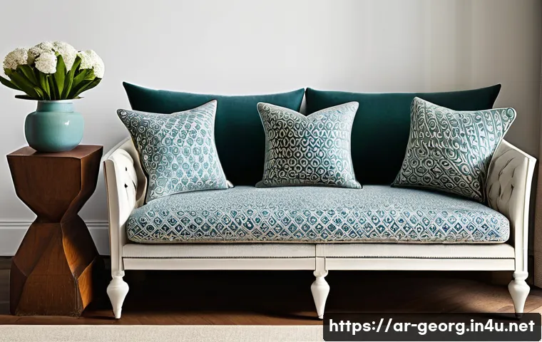 조지아의 전통 문양 분석 - **Prompt 1: "The Heart of a Georgian Home"**
    A vibrant and welcoming living space infused with t...